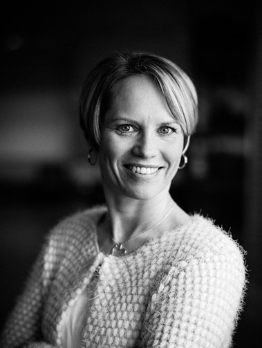 Linda Fransson, vd för familjeföretaget Gnosjö Automatsvarvning, specialister inom skärande bearbetning och svarvning. Foto: Eva Lindblad