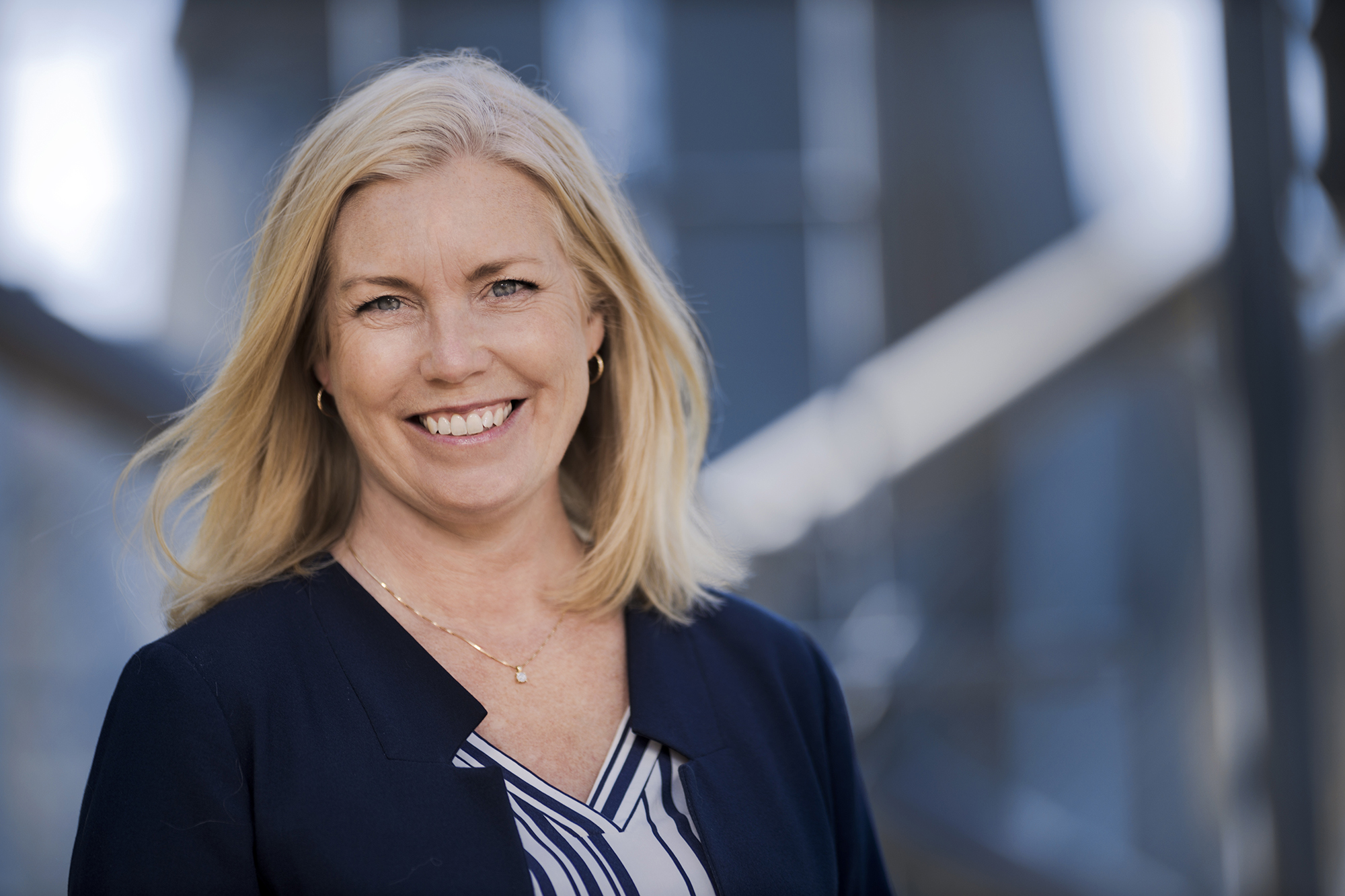 Jessica Öberg, vd på Combitech. Foto: Peter Karlsson, Svarteld form & foto.