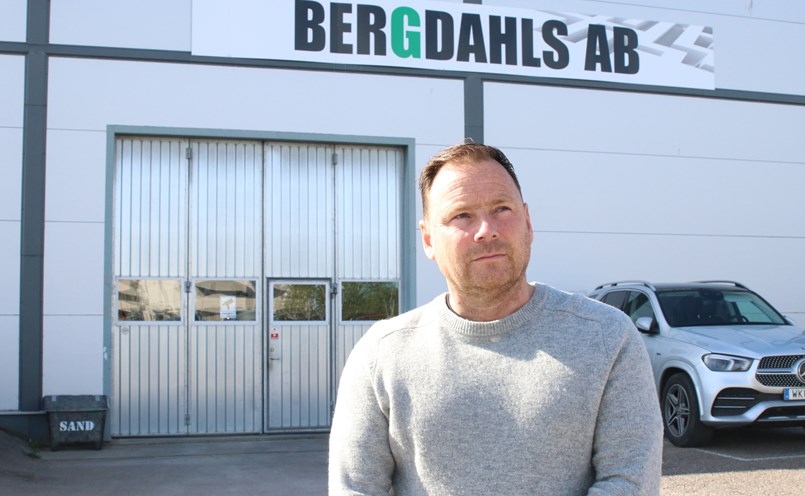 "När jag var sjukskriven en månad tänkte jag att företaget aldrig skulle överleva, men det gick ju bra", berättar Ronnie Bergdahl.