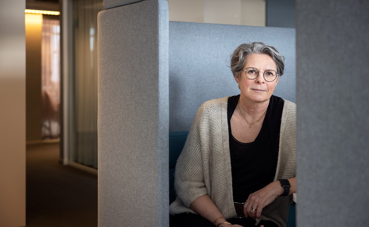 Karolina Ganhammar, fastighetschef på Göteborgs universitet.