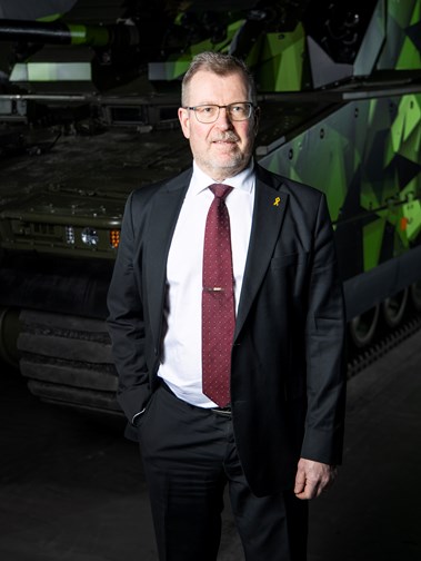 Tommy Gustafsson-Rask. Foto: BAE Systems Hägglunds.