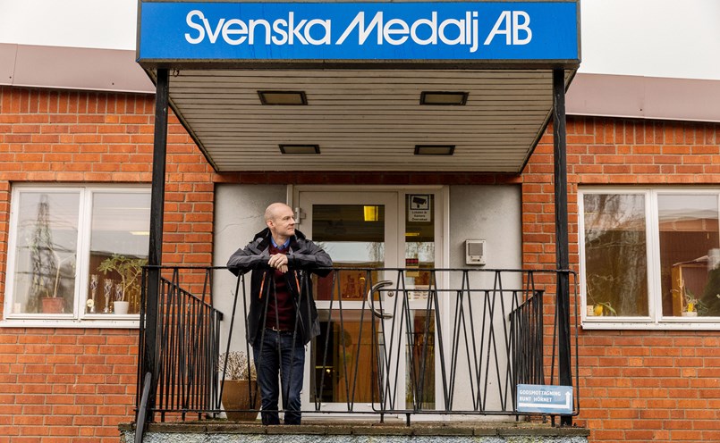 Att bli vd för Svenska Medalj var ingen självklarhet för Olle Qvarnström, men viljan att ta ansvar och att kunna påverka verksamheten avgjorde.