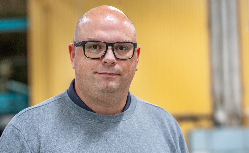 ”Vi samarbetar mycket med kunderna och lyssnar in deras behov”, säger konstruktören Johan Karlsson.