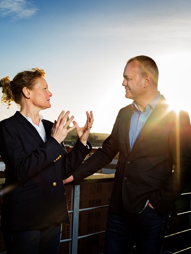 Ulrika Wernståhl och Mats Fägerhag