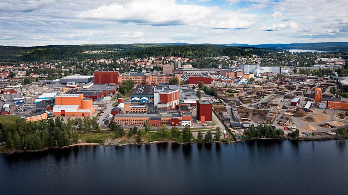 Översiktsbild, Hitachi Energy i Ludvika