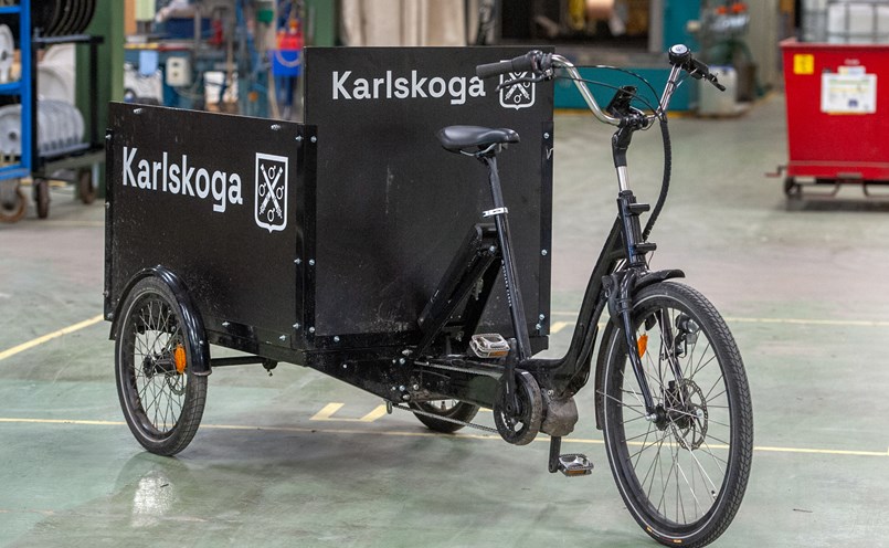 Transportcyklar för till exempel vaktmästeri och industri utgör en stor del av tillverkningen.