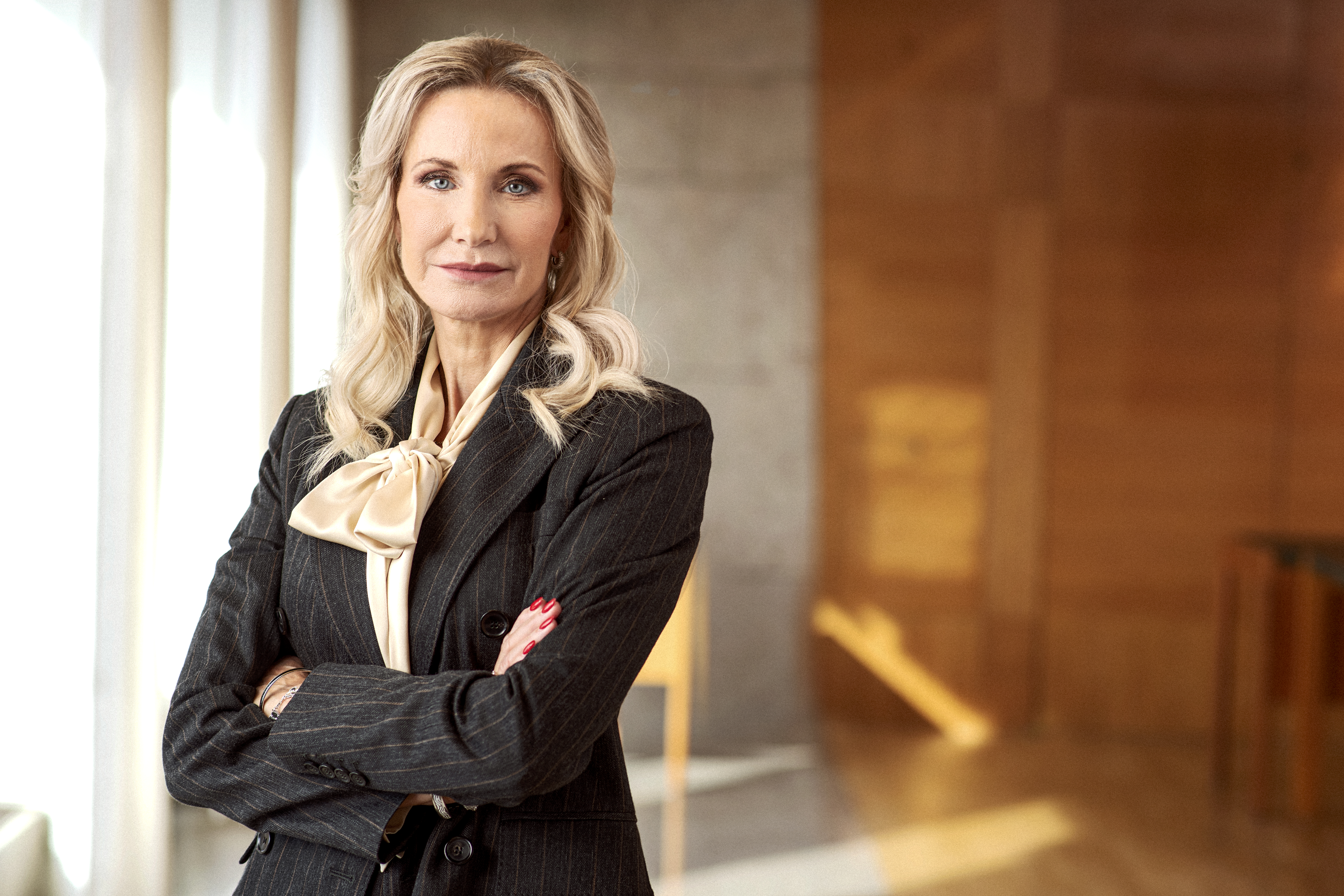 Pia Sandvik, Teknikföretagens vd. Foto: Viktor Fremling.