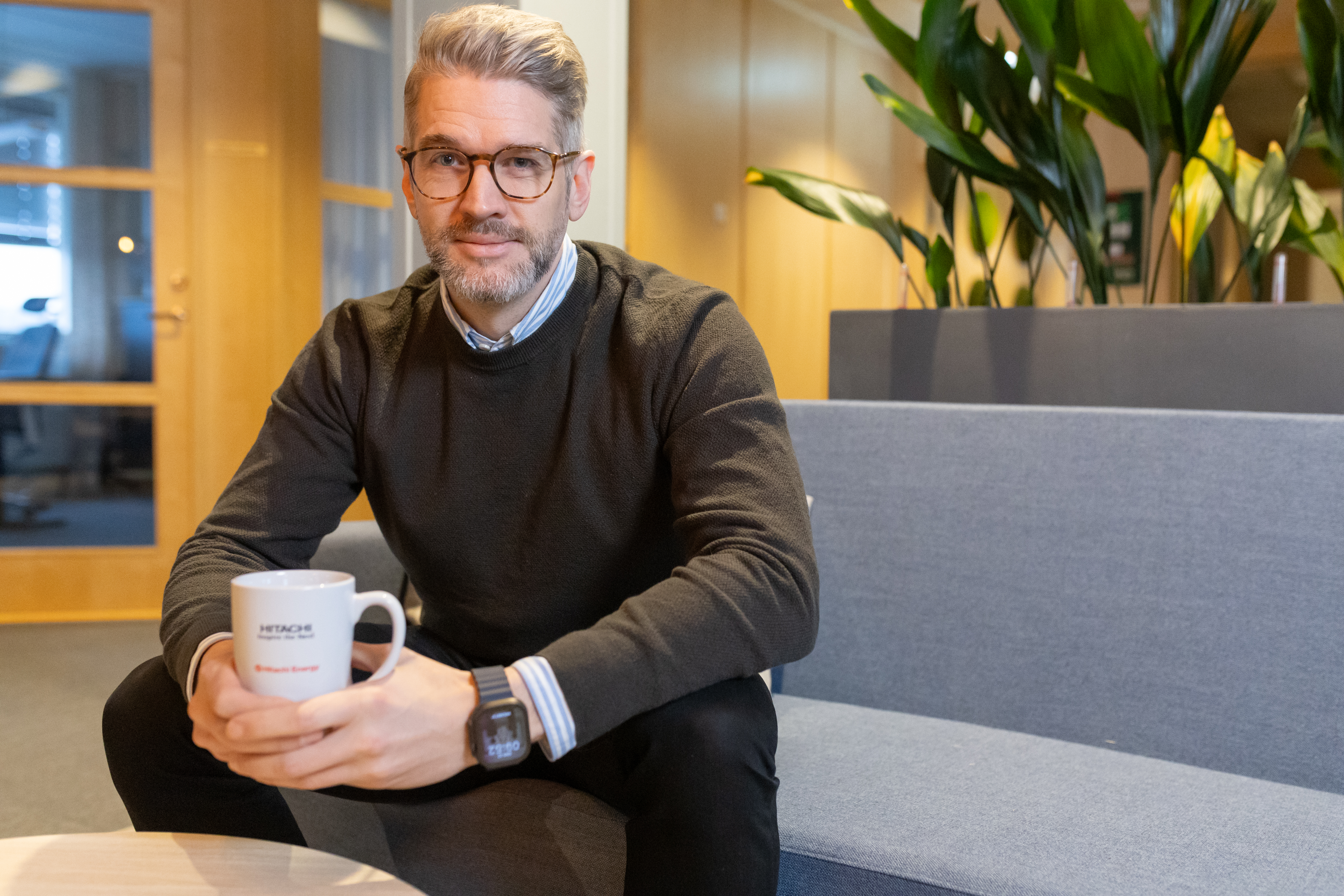 Martin Sangve, HR-direktör på Hitachi Energy