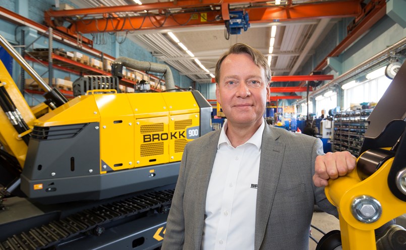 Martin Krupicka, vd på Brokk-koncernen