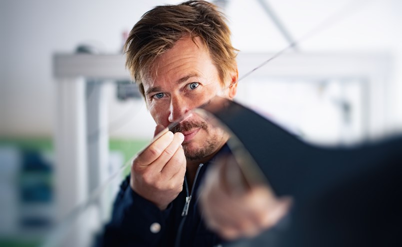 Tue Beijer intresserade sig tidigt för värdeförädling inom plåtbearbetning.